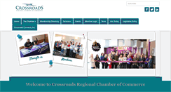 Desktop Screenshot of crossroadschamber.org
